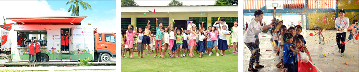 빨간밥차 해외봉사단 1기 활동사진
