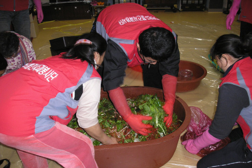 IB콜센터팀, 노원 나눔의집에서 함께 한 