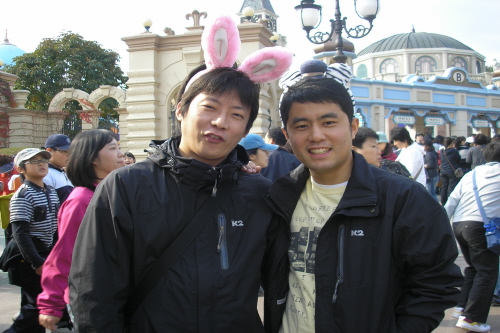 가을 빛 중심에서 사랑을 나누다!