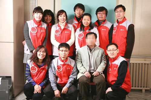 비씨카드 사진반, 행복담은 장수사진 촬영 봉사활동