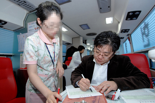 비씨카드와 함께하는 사랑의 헌혈