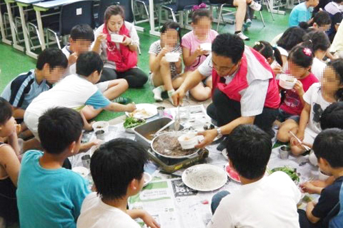 관악지역아동복지센터와 함께 불고기파티