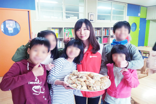 영등포지역아동복지센터와 함께 요리체험