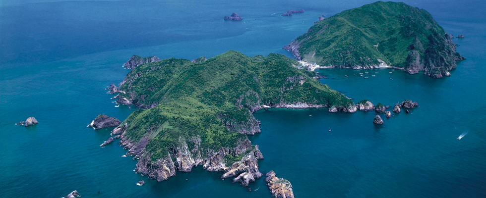홍도 전경
