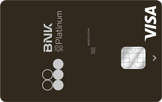 BNK2030플래티늄카드 실버